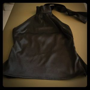 Black Top Guess Jeans details at Neck and Back